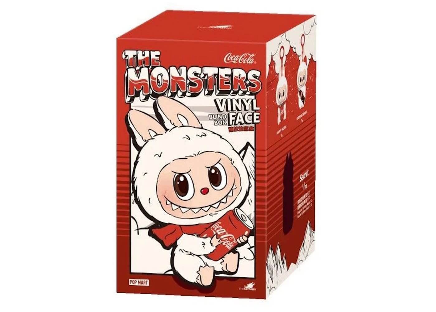 Pop Mart Labubu The Monsters Coca Cola Series Vinyl Face Blind Box featuring adorable character design.