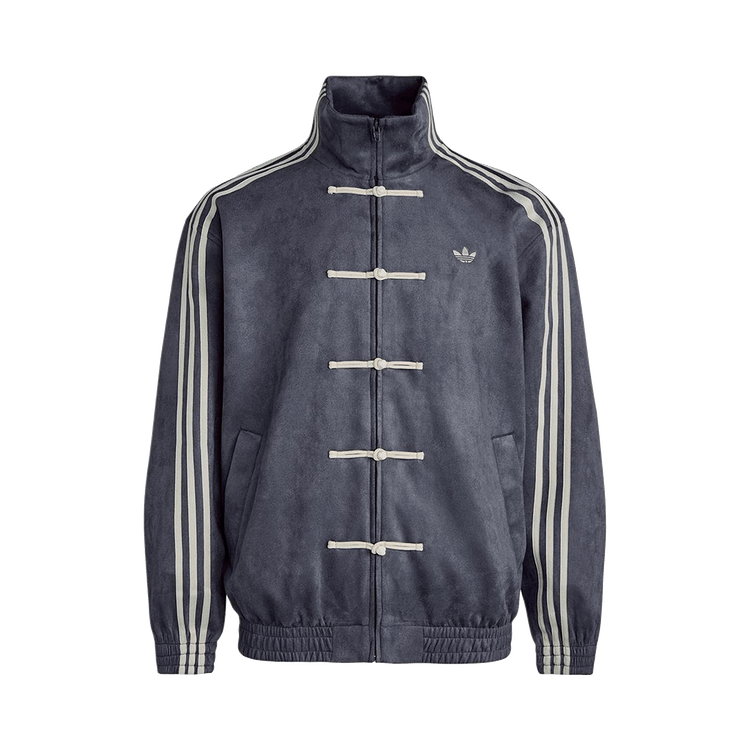 adidas CTT Chinese Track Top 3.1 Gender Neutral Jacket (Asia Sizing) Navy Blue - BigBoiSneakers