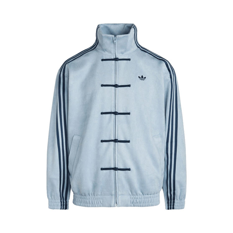 Adidas CTT Chinese Track Top 3.1 Gender Neutral Jacket Asian Sizing Ash Grey Unisex Athletic Track Jacket - BigBoiSneakers