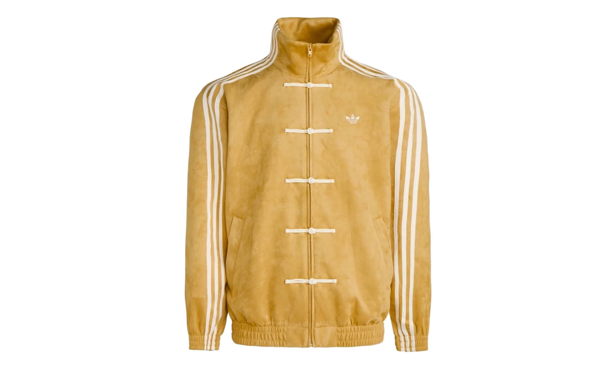 Adidas CTT Chinese Track Top 3.1 Unisex Jacket Asian Sizing Oat Performance Athletic Outerwear - BigBoiSneakers