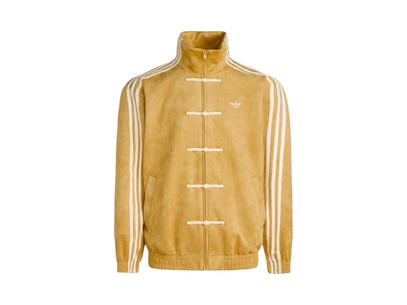 adidas CTT Chinese Track Top 3.1 Gender Neutral Jacket (Asian Sizing) Oat - BigBoiSneakers