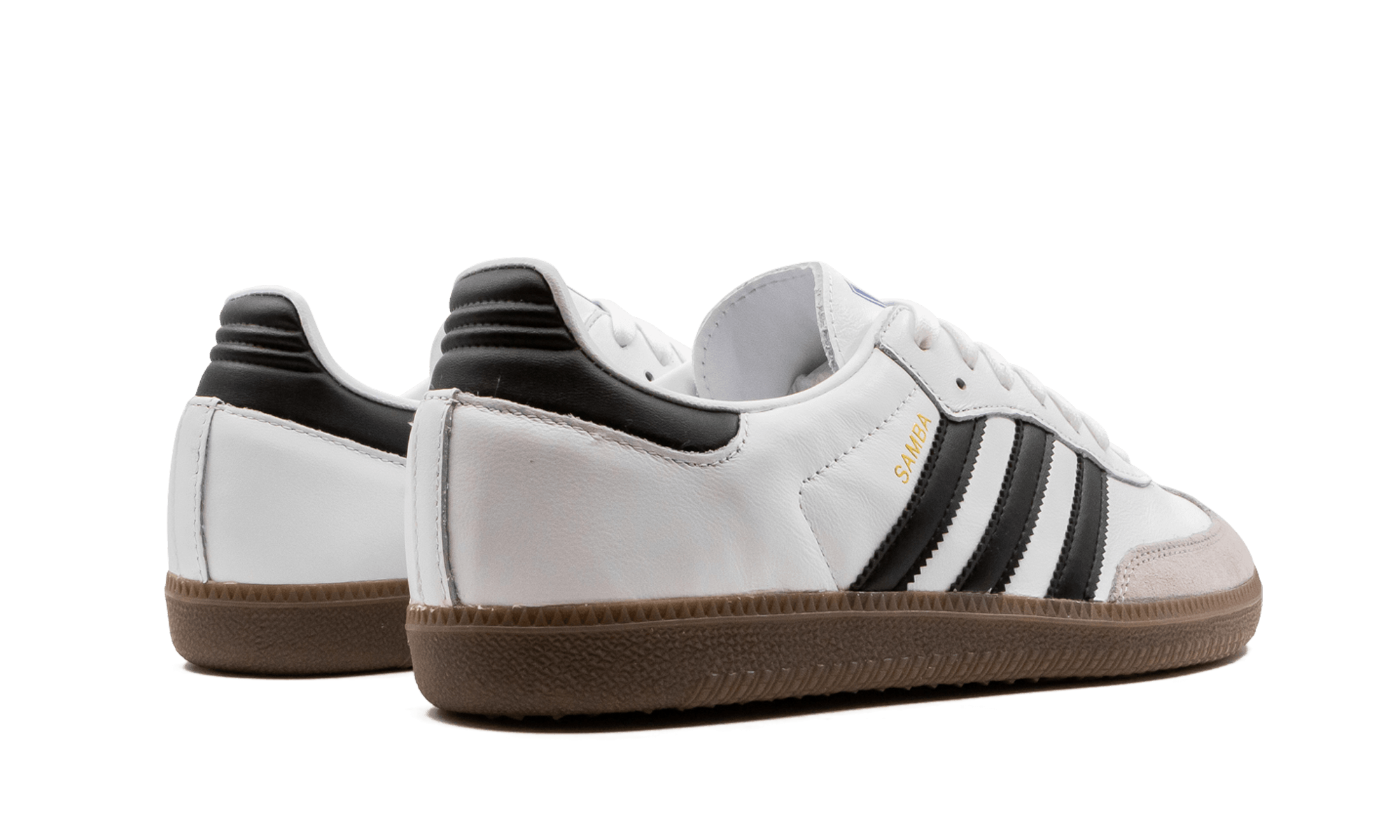 Adidas Samba OG Cloud White Core Black Sneakers Authentic Classic Football Heritage Style - BigBoiSneakers