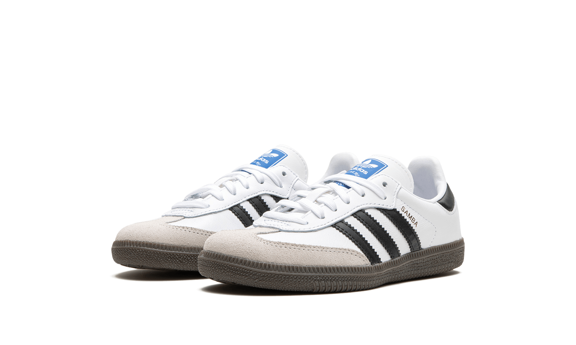 Adidas Samba OG Cloud White Core Black Gum Sneakers For Men Classic Streetwear Football Style - BigBoiSneakers