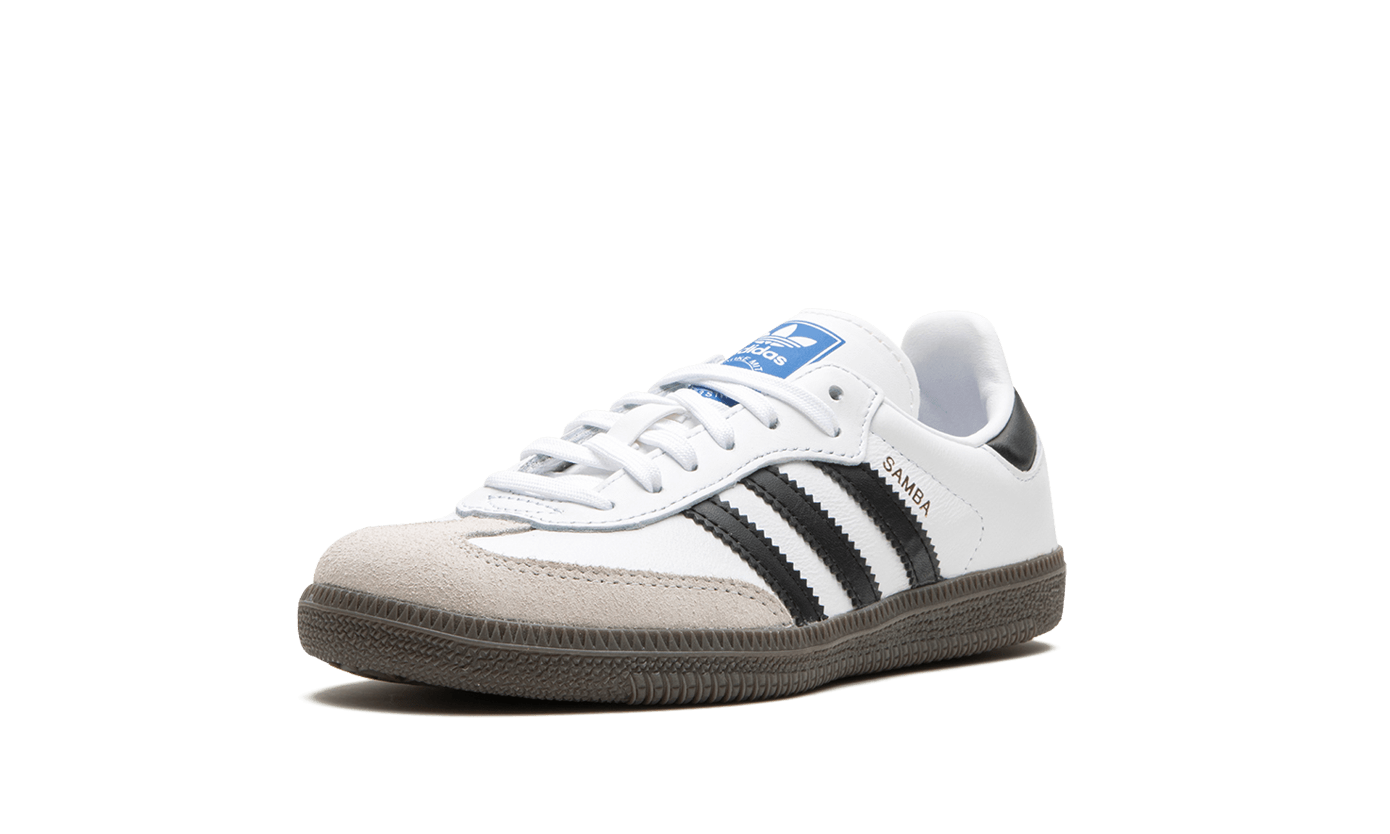 Adidas Samba OG Cloud White Core Black Gum Sneakers For Men Classic Streetwear Football Style - BigBoiSneakers