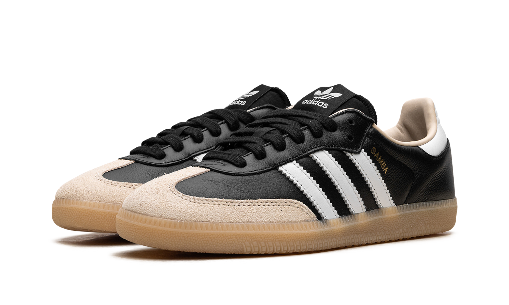 adidas Samba OG Core Black Cloud White Gum - BigBoiSneakers