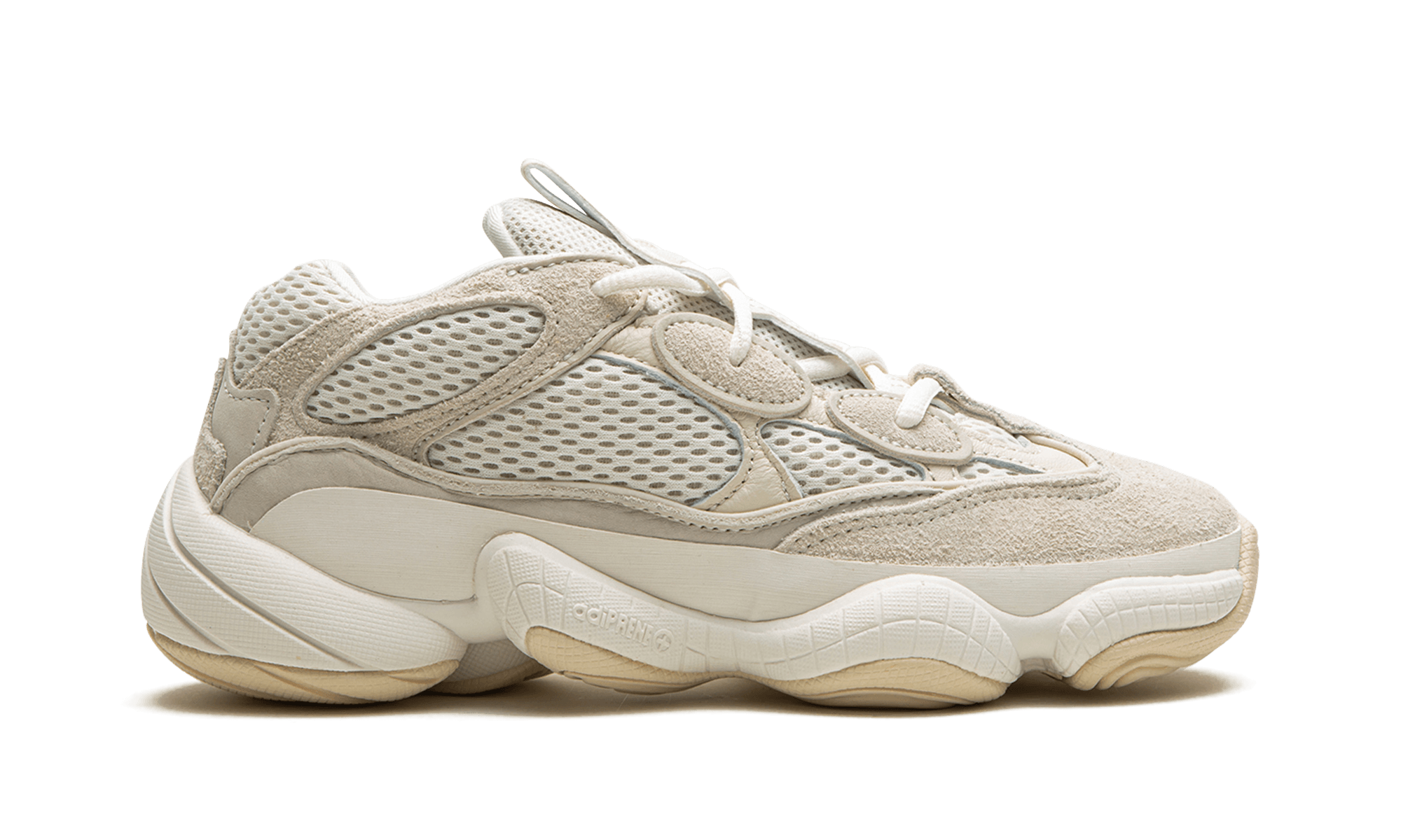 Adidas Yeezy 500 Bone White 2023 Release Mens Shoes Cushioned AdiPRENE Sneaker Classic - BigBoiSneakers