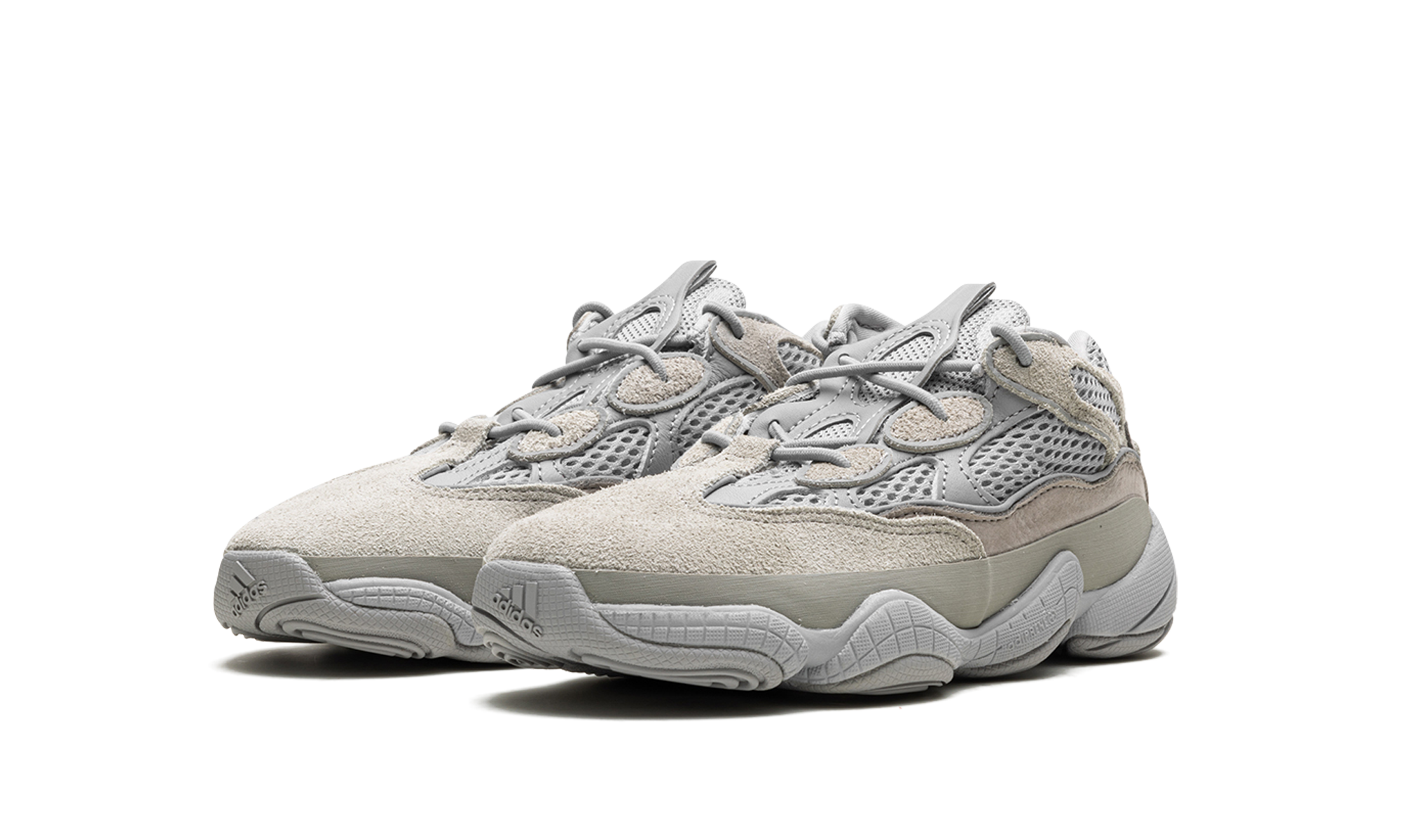 Adidas Yeezy 500 Stone Salt Kids Sneakers Lightweight Cushioned Retro Style For Everyday Wear - BigBoiSneakers
