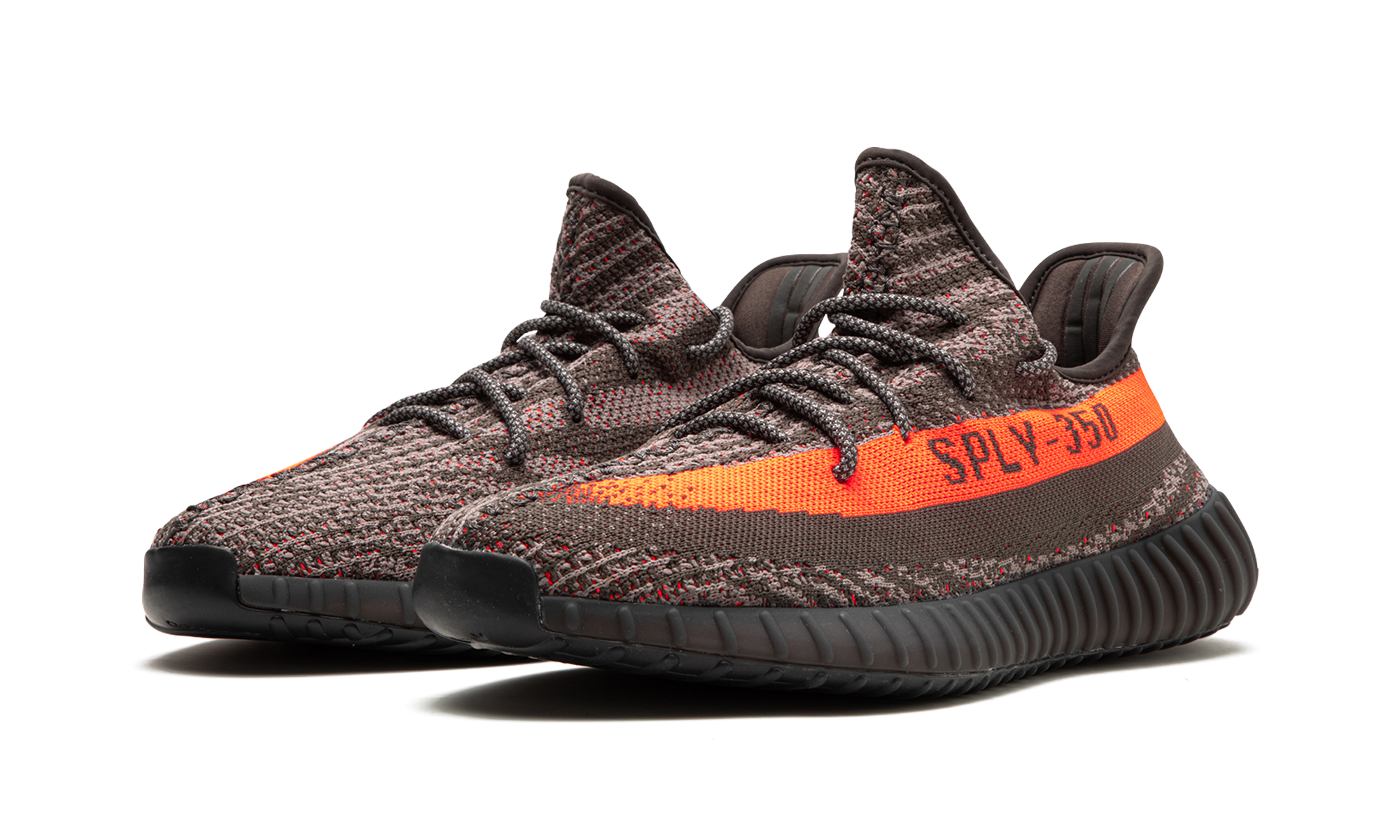 Adidas Yeezy Boost 350 V2 Carbon Beluga Sneakers Primeknit Upper Boost Sole Unisex - BigBoiSneakers