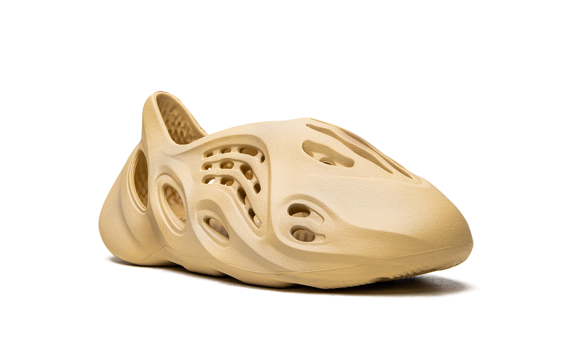 Adidas Yeezy Foam RNR Desert Sand Lightweight One Piece Foam Sneaker With EVA And Algae - BigBoiSneakers