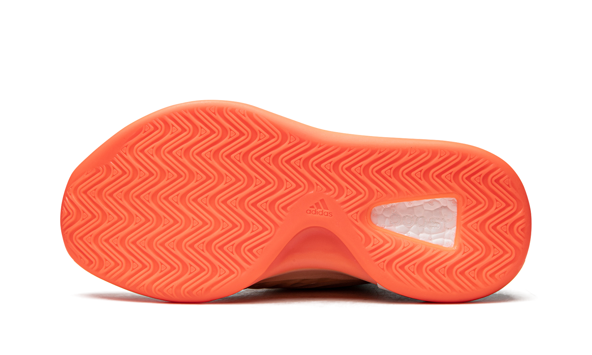 Adidas Yeezy QNTM Hi Res Coral Basketball Shoes With Yellow RPU Cage And Semi Translucent Jacquard Mesh Upper - BigBoiSneakers