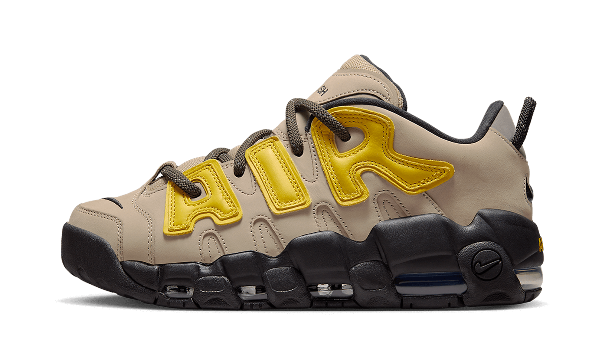 Nike Air More Uptempo Low AMBUSH Vivid Sulfur Limestone - BigBoiSneakers