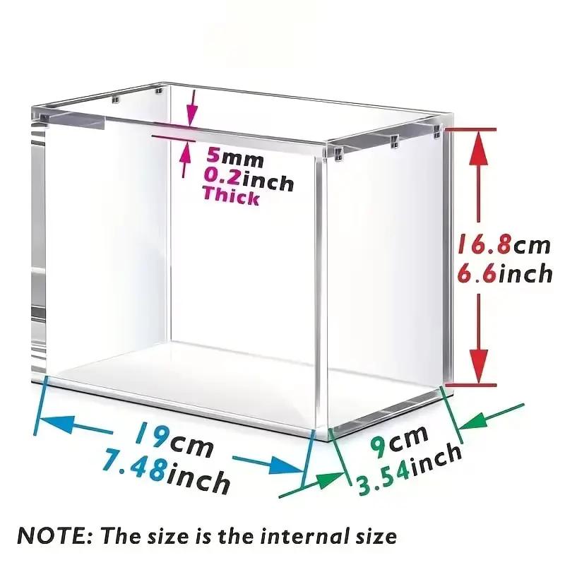5mm Acrylic Stackable Display Box, Suitable for Elite Trainer ETB by Pokemon