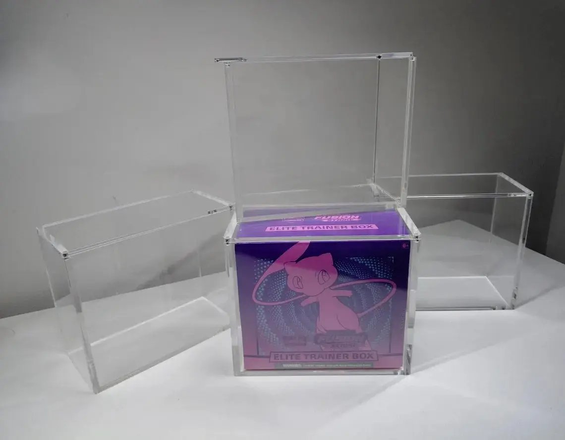 The Acrylic Box - Premium Protective Case for Elite Trainer Box (ETB) by pokemon
