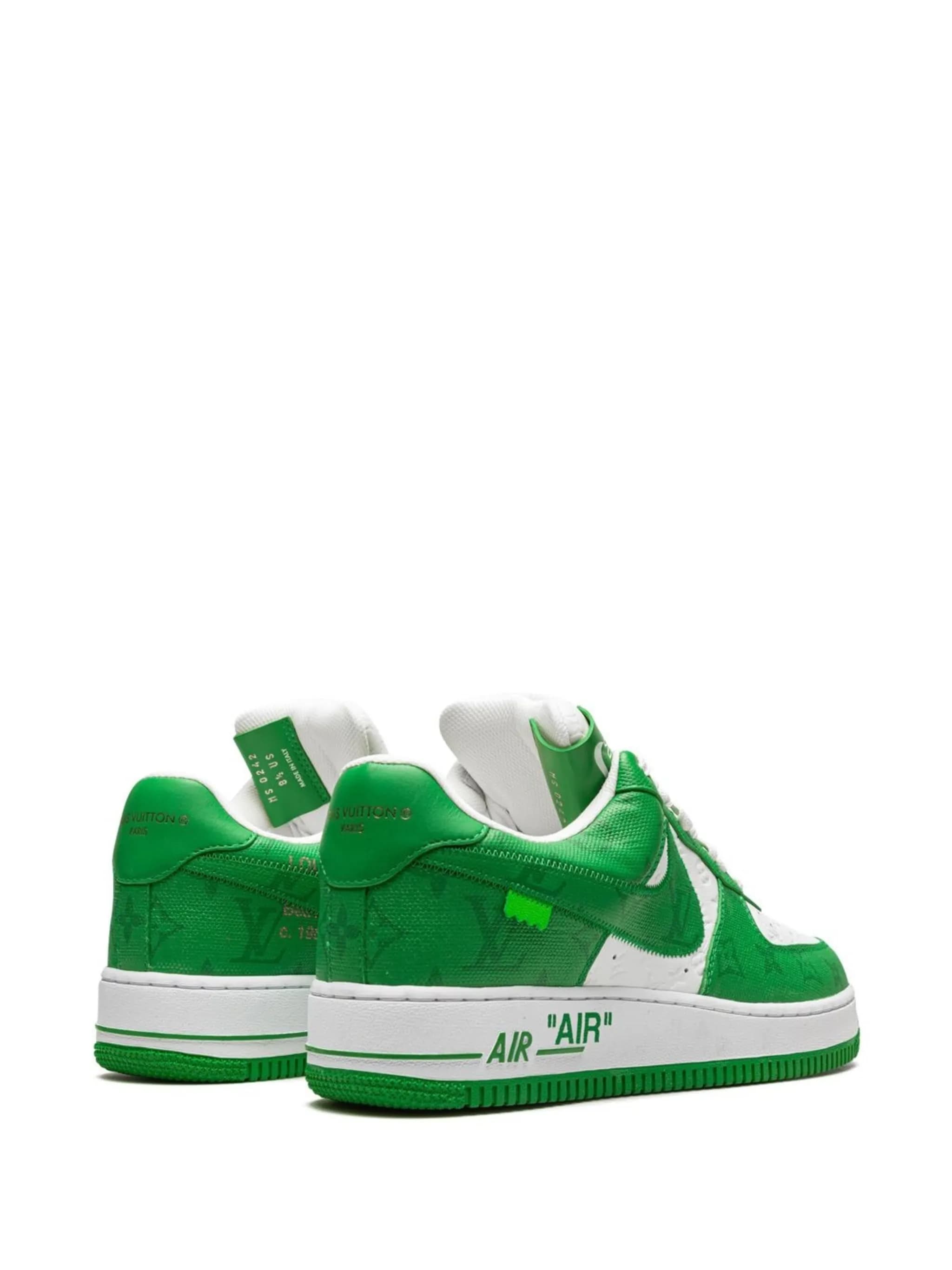 Louis Vuitton Nike Air Force 1 Low By Virgil Abloh White Green