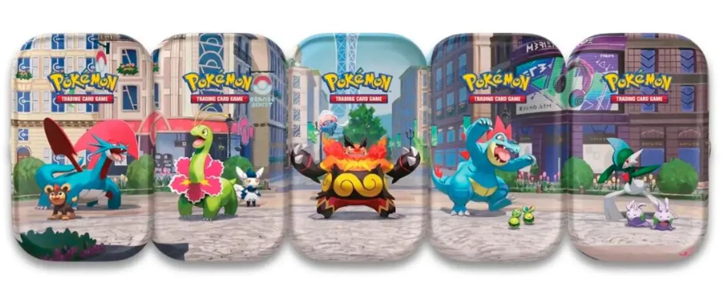 1 x 2026 Pokémon Mega Evolution Lumoise City Mini Tin by Pokemon