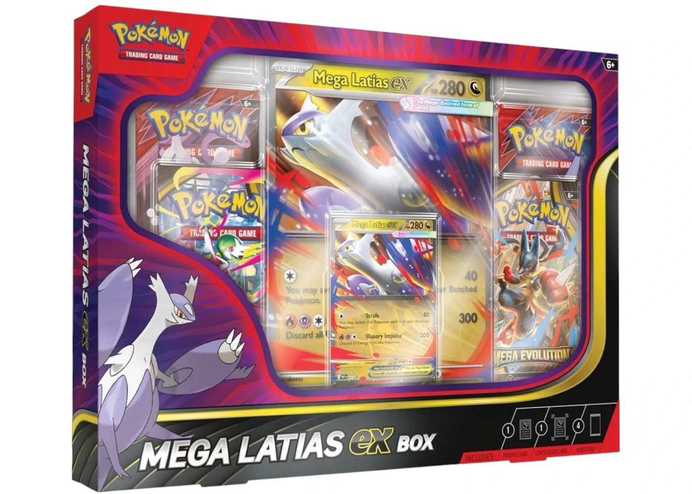 Pokemon Mega Latias Ex Box 2025 Pokémon Mega Evolution - BigBoiSneakers