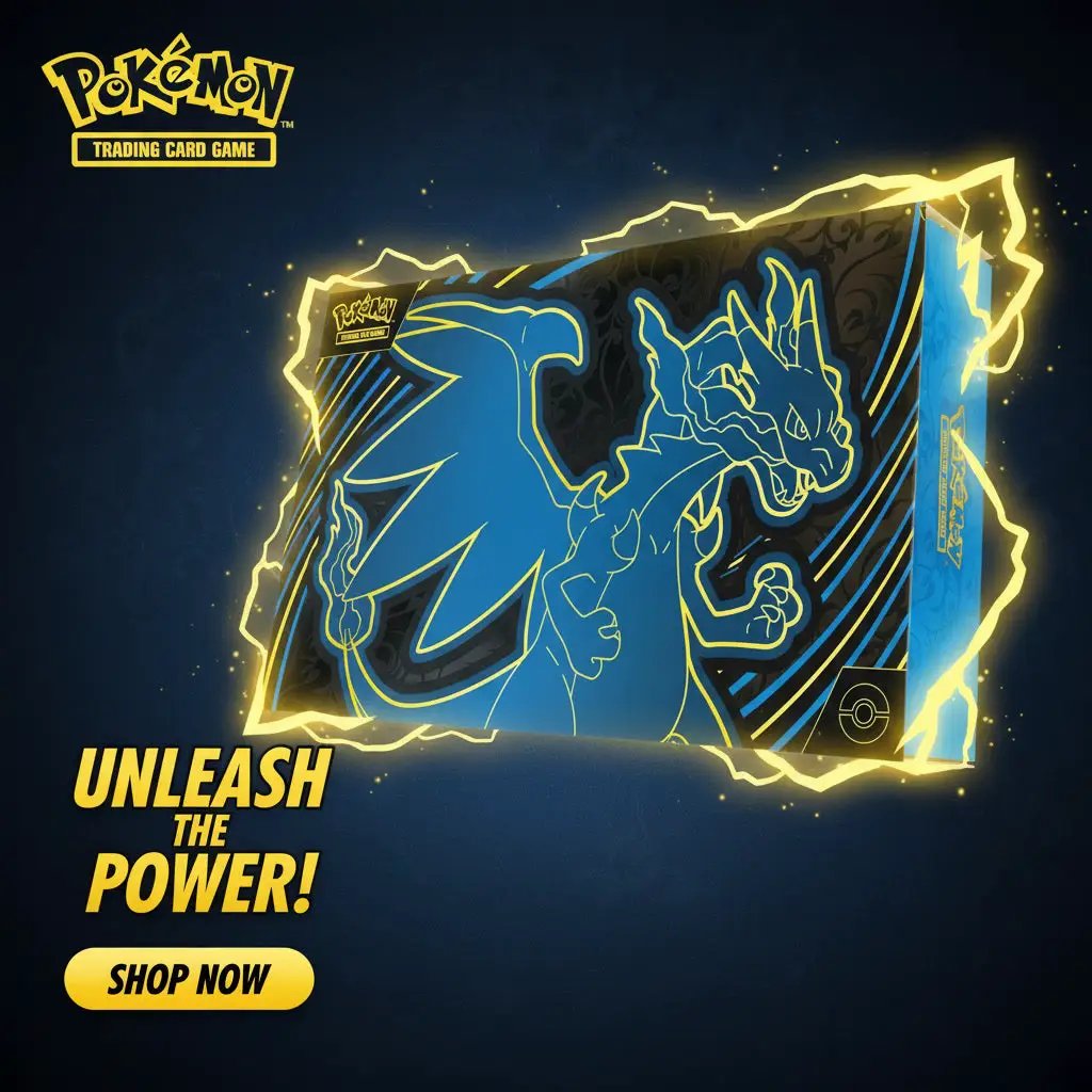 Pokemon Charizard X ex Ultra-Premium Collection 2025 Pokémon Mega Evolution by Pokemon