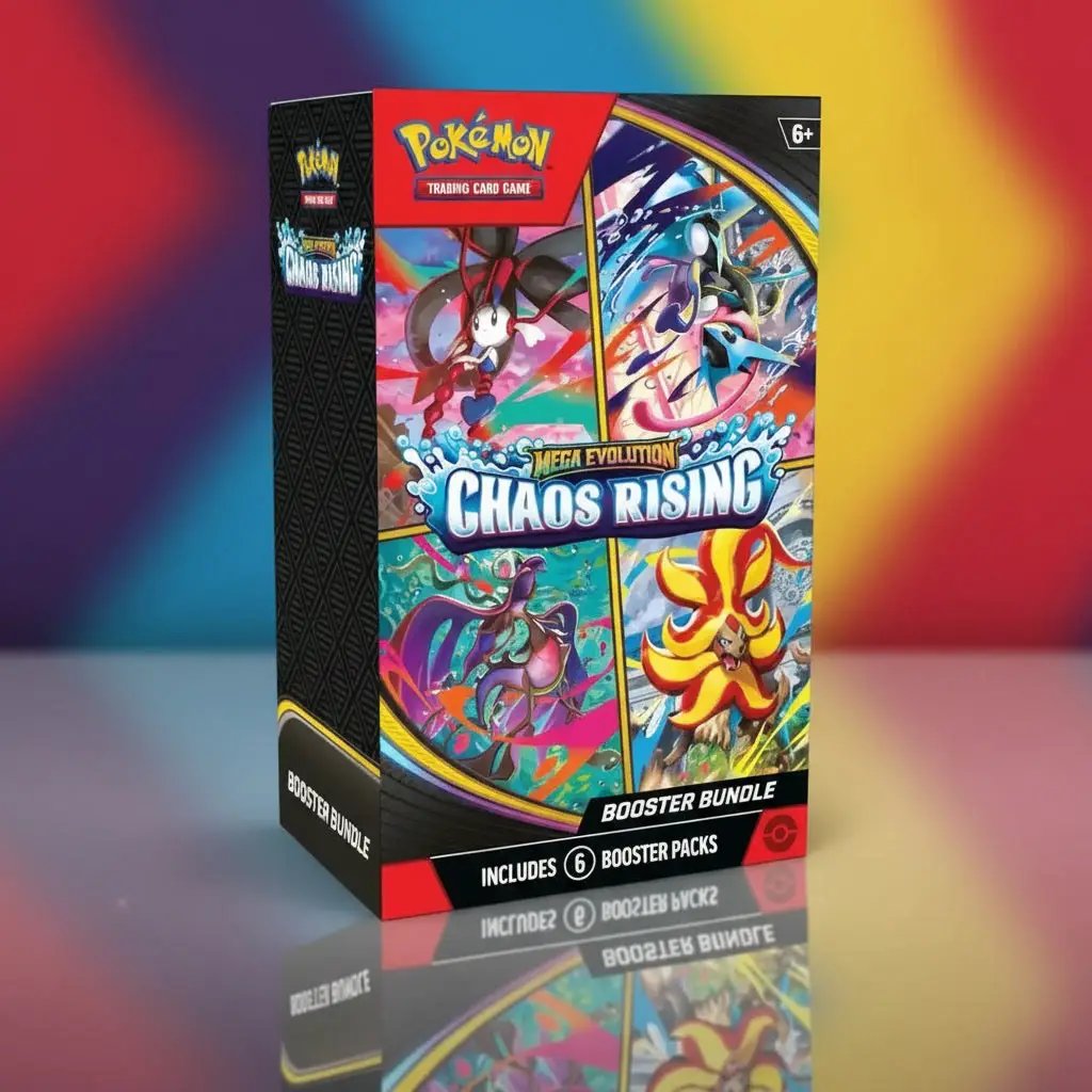 2026 Pokémon Mega Evolution Chaos Rising Booster Bundle by Pokemon