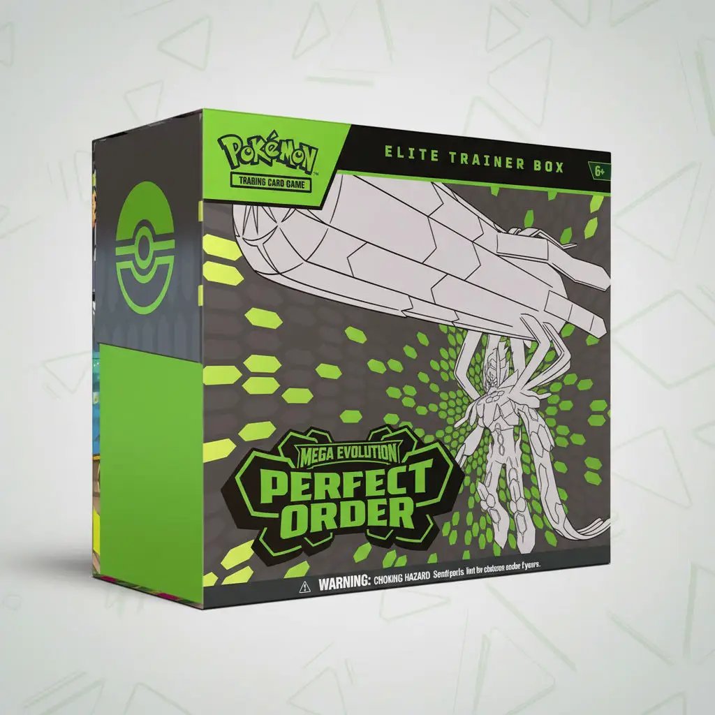 2026 Pokémon Mega Evolution Perfect Order Elite Trainer Box by Pokemon