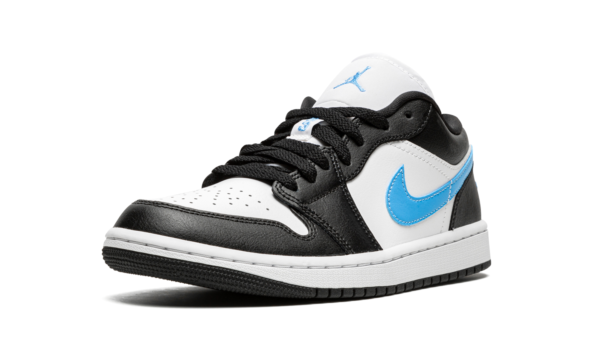 Jordan 1 Low Black University Blue White (Women's)