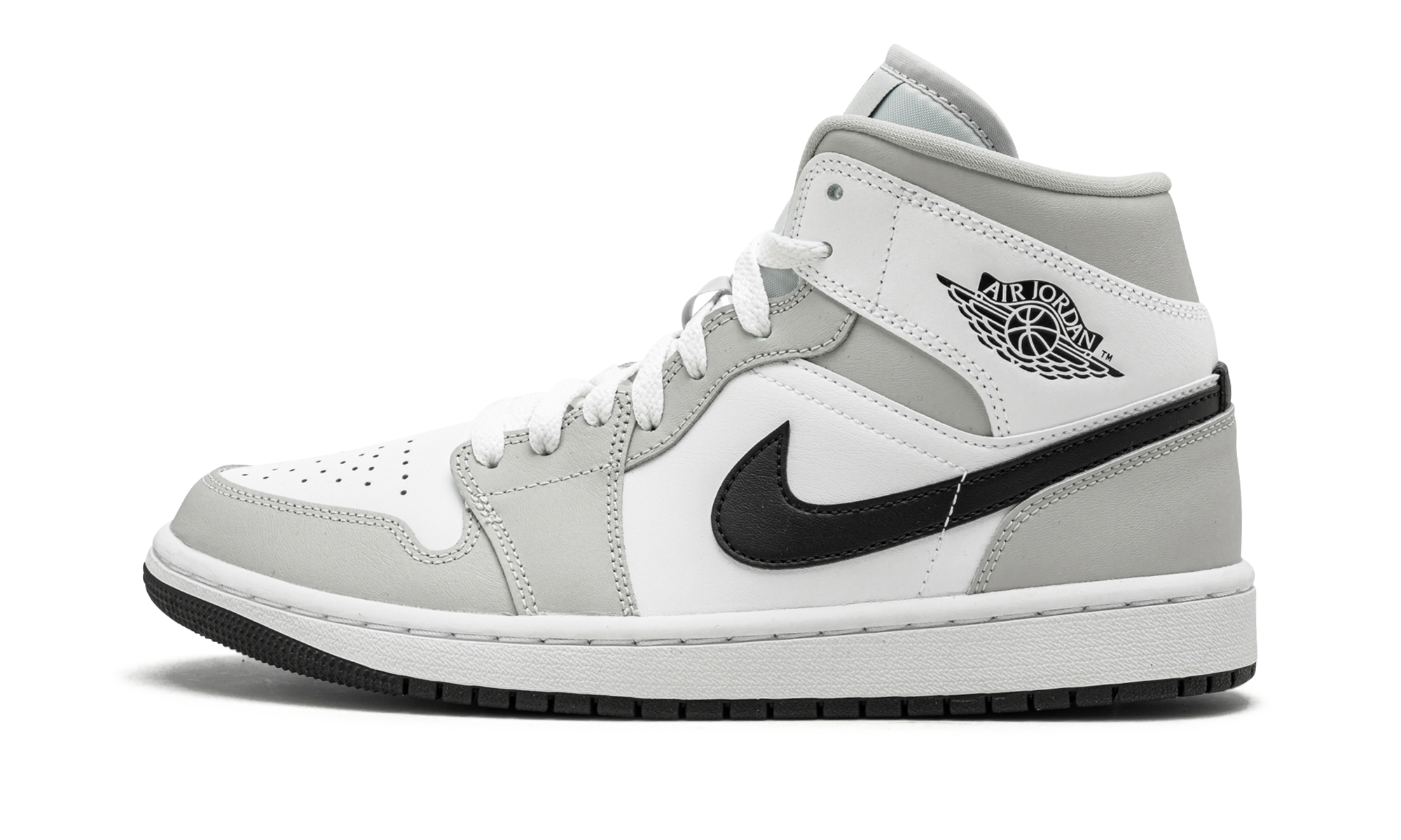 Jordan 1 Mid Light Smoke Grey (Women's)