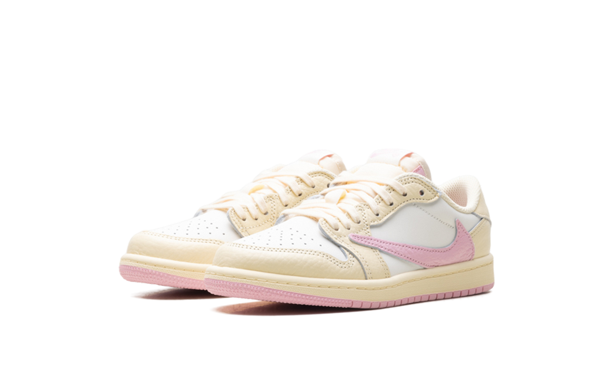 Air Jordan 1 Retro Low OG SP Travis Scott Shy Pink by Jordan