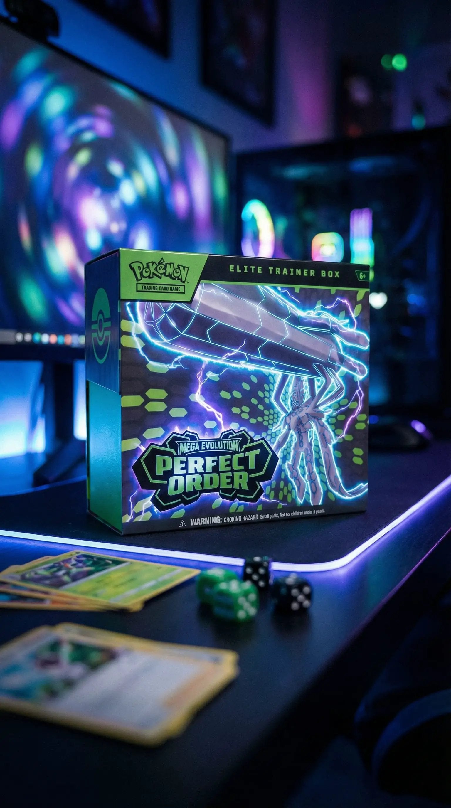 2026 Pokémon Mega Evolution Perfect Order Elite Trainer Box by Pokemon