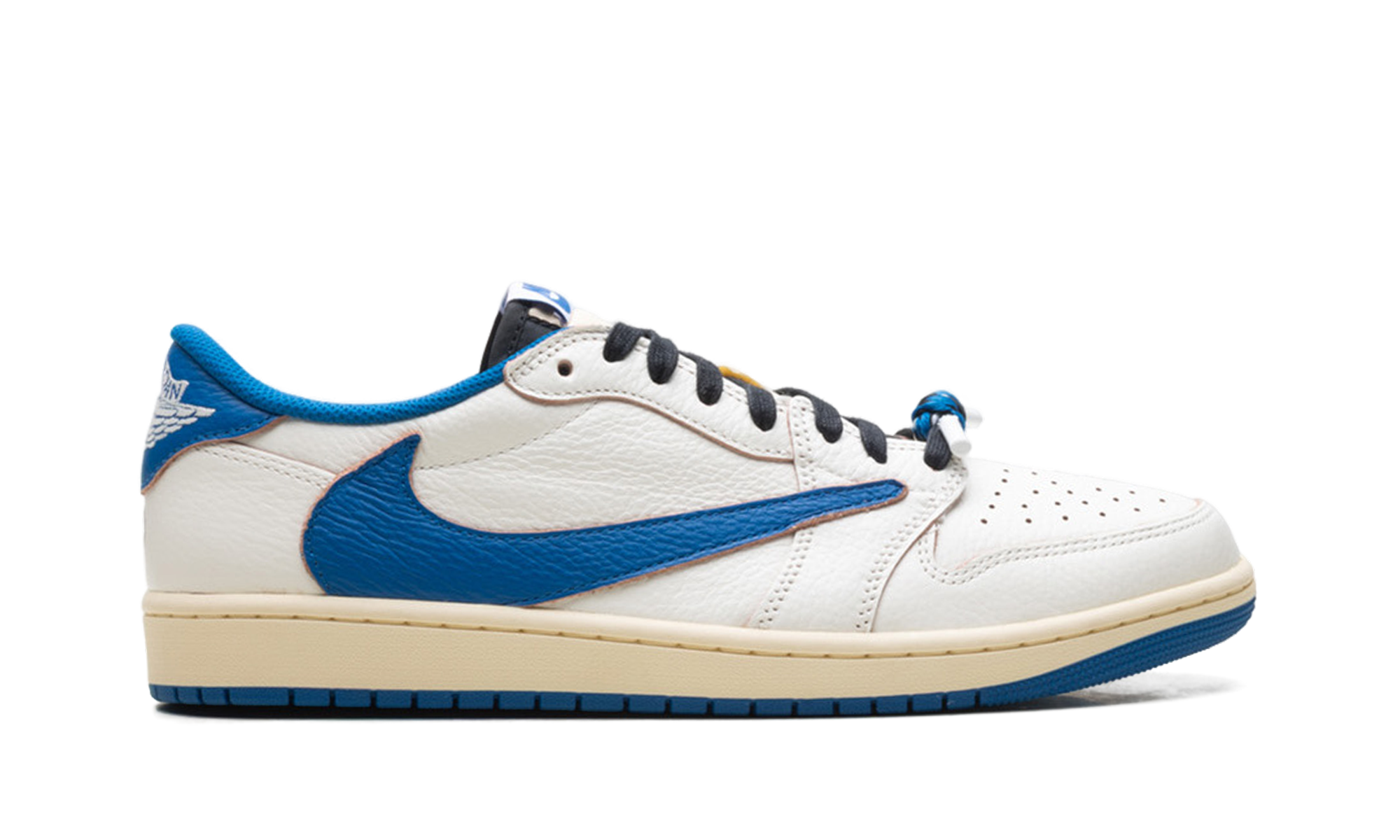 Jordan 1 Retro Low OG SP Fragment x Travis Scott Sail Military Blue