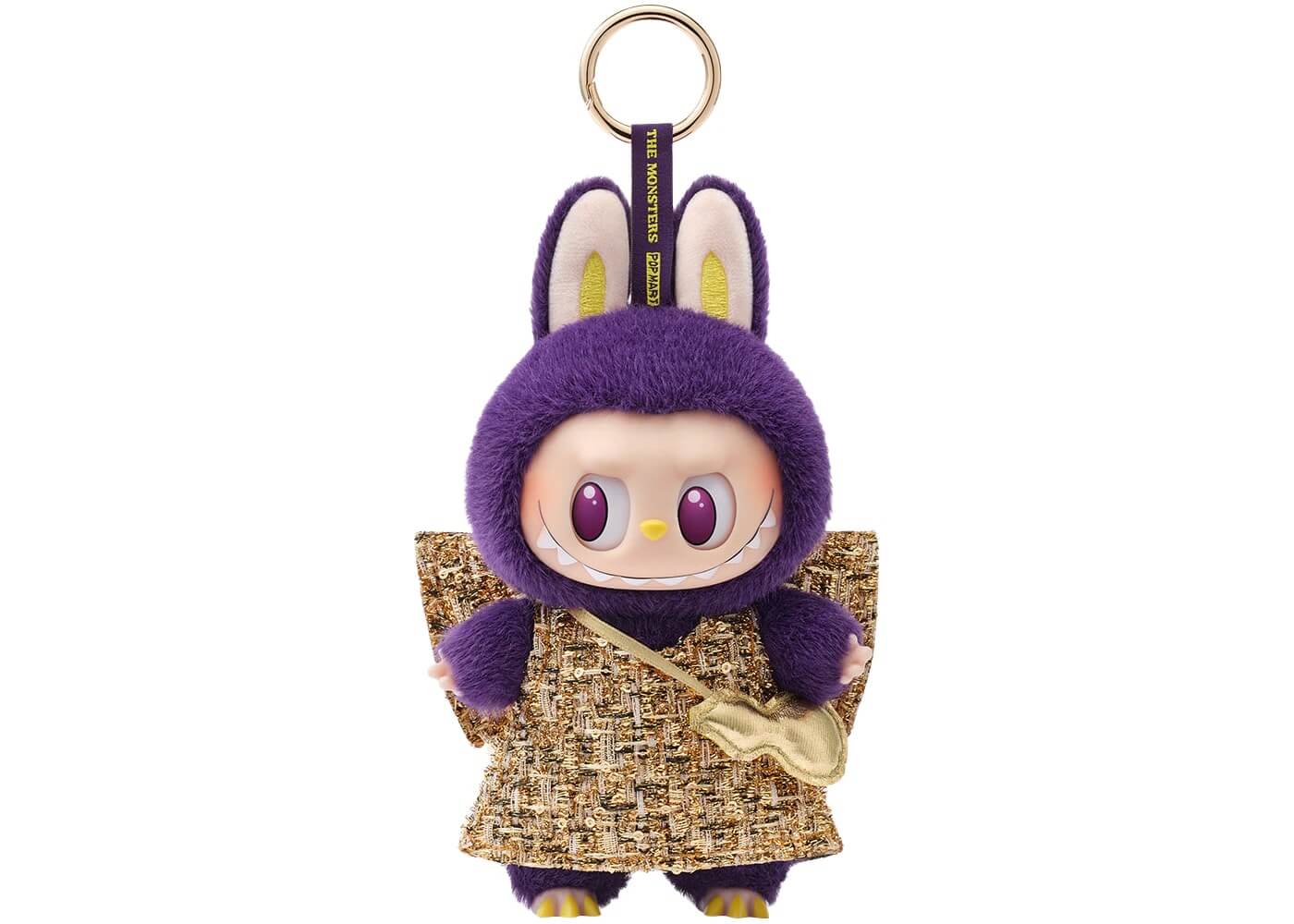 Pop Mart Labubu x Pronounce Wings of Fortune vinyl plush doll keychain, inspired by Nordic myths, 7 inches tall.