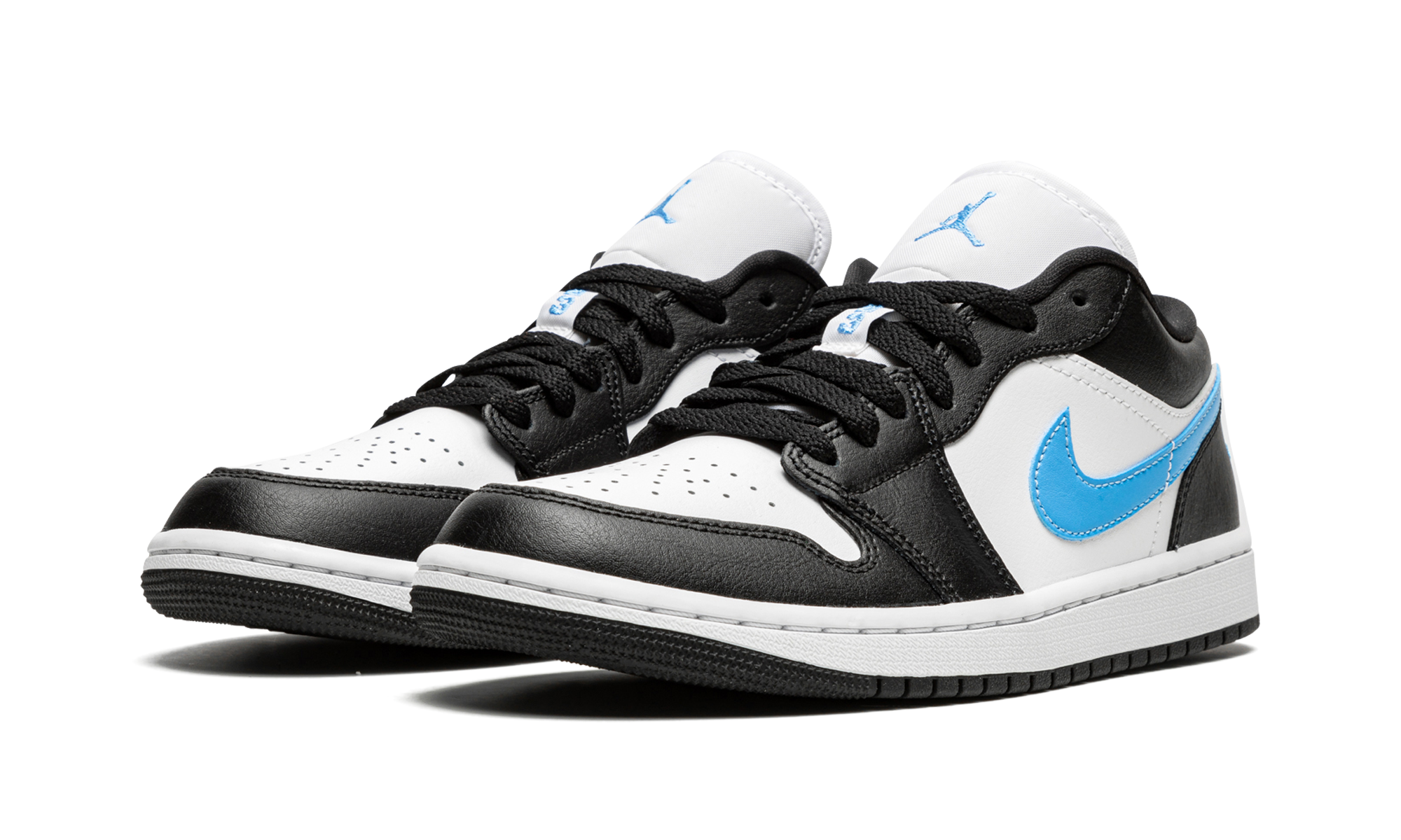 Jordan 1 Low Black University Blue White (Women's)
