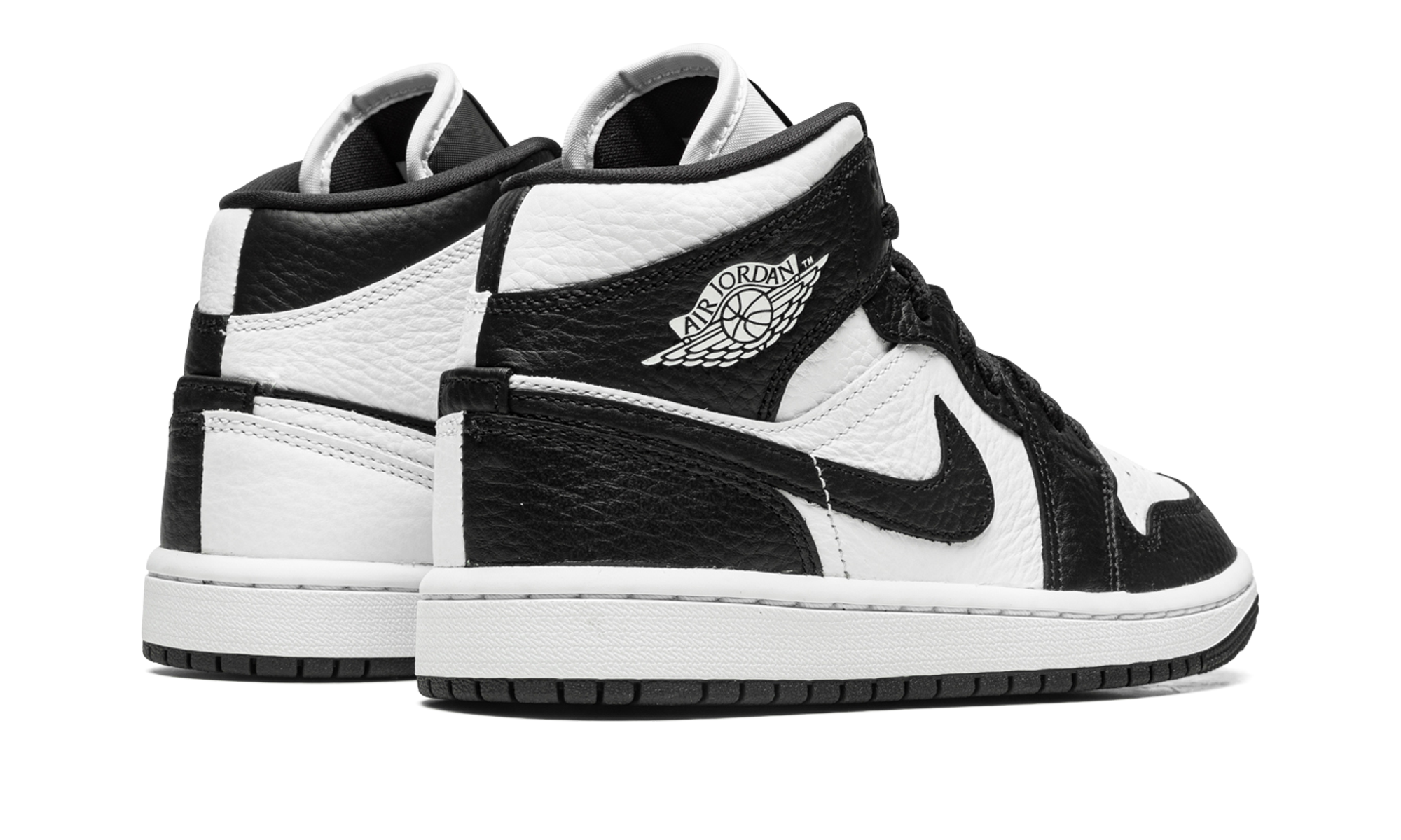 Jordan 1 Mid Split Black White (Women's)