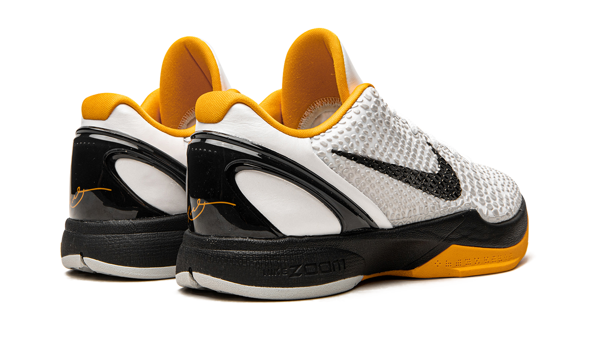 Kobe 6 Protro Playoff Pack White Del Sol