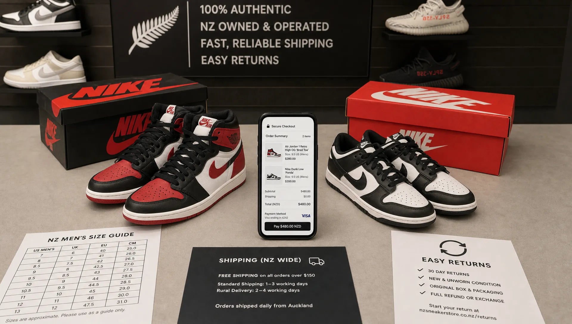 Trustworthy Sneaker Websites NZ Buyers Can Actually Use