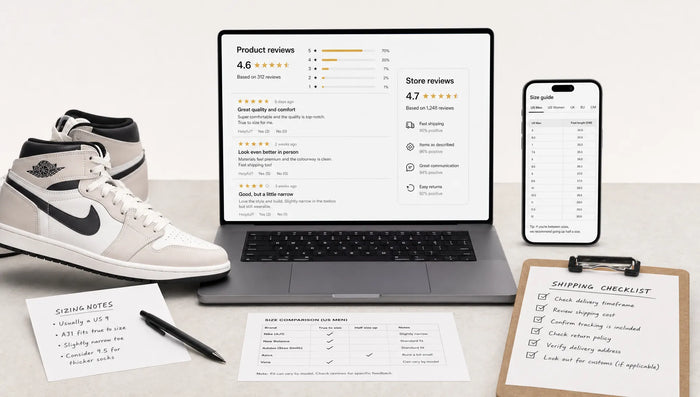 How to Check Sneaker Reviews Before You Buy Online
