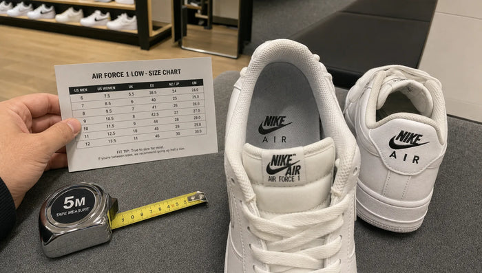 Air Force 1 Sizing Guide for NZ Buyers