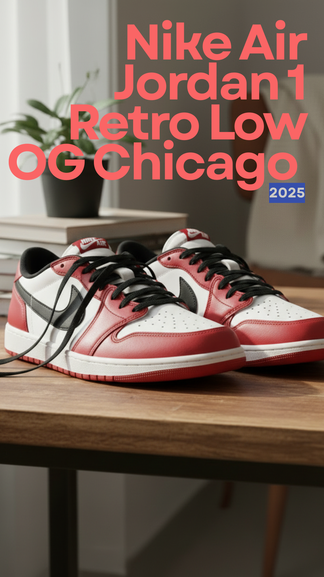Nike Air Jordan 1 Retro Low OG Chicago 2025