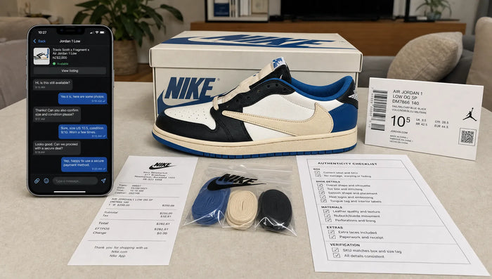 How to Buy the Reverse Fragment Jordan 1 Low Safely