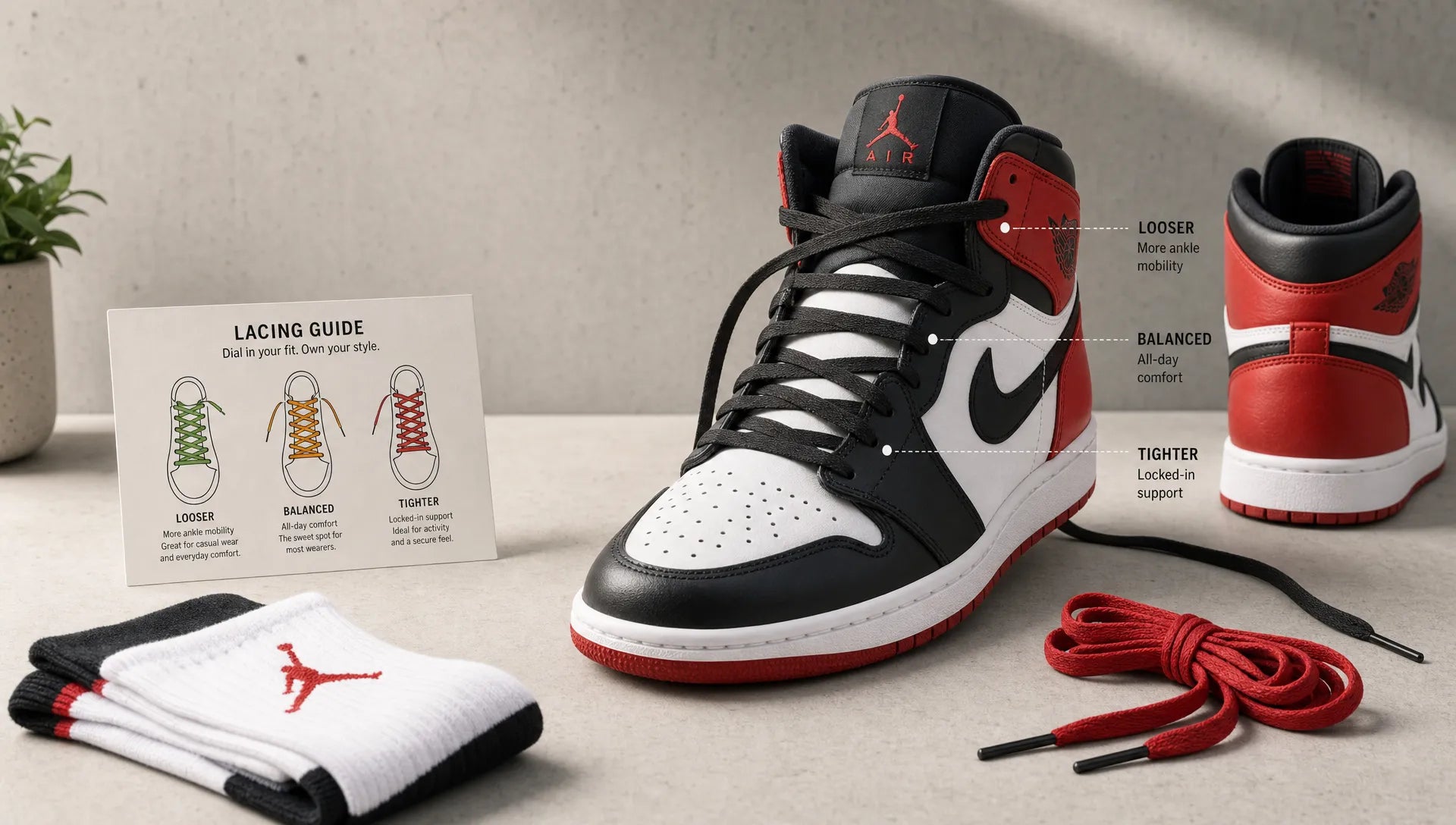 How to Lace Jordans for Comfort and Style