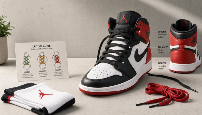 How to Lace Jordans for Comfort and Style
