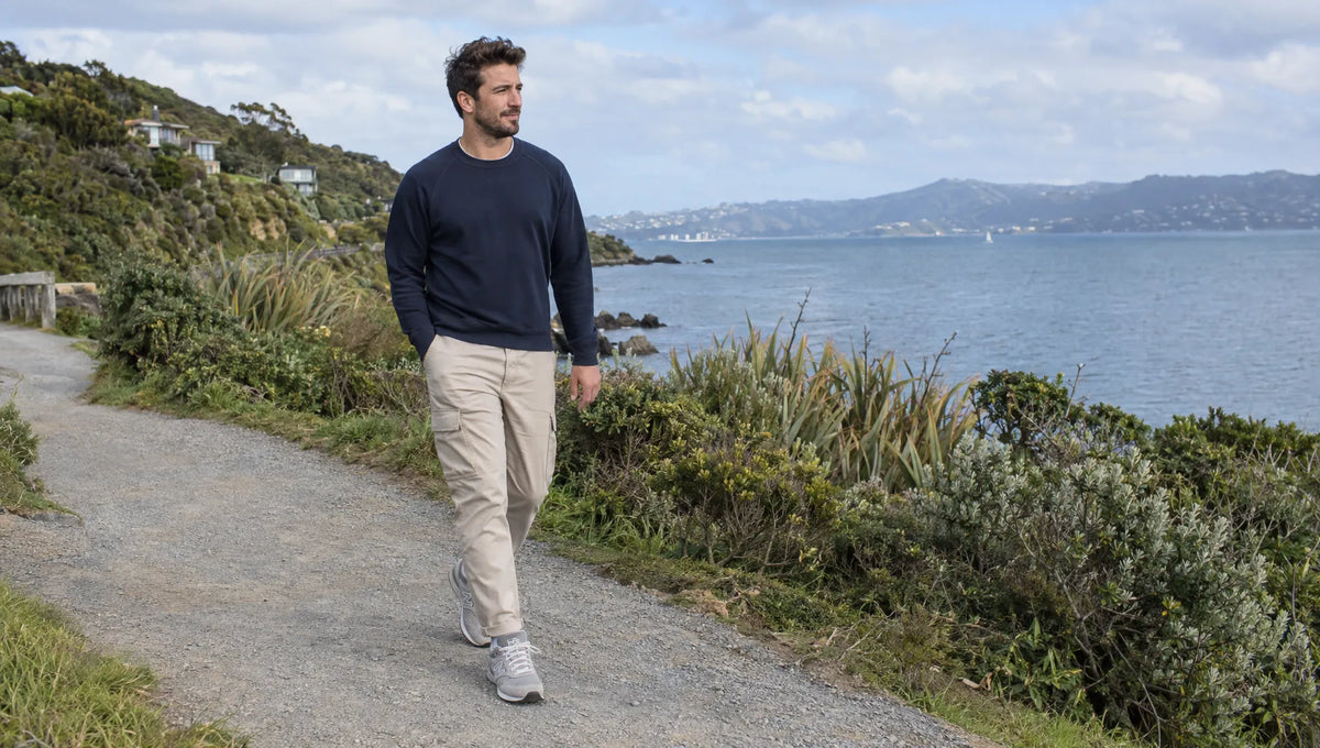 How to Style Cargo Pants With Sneakers