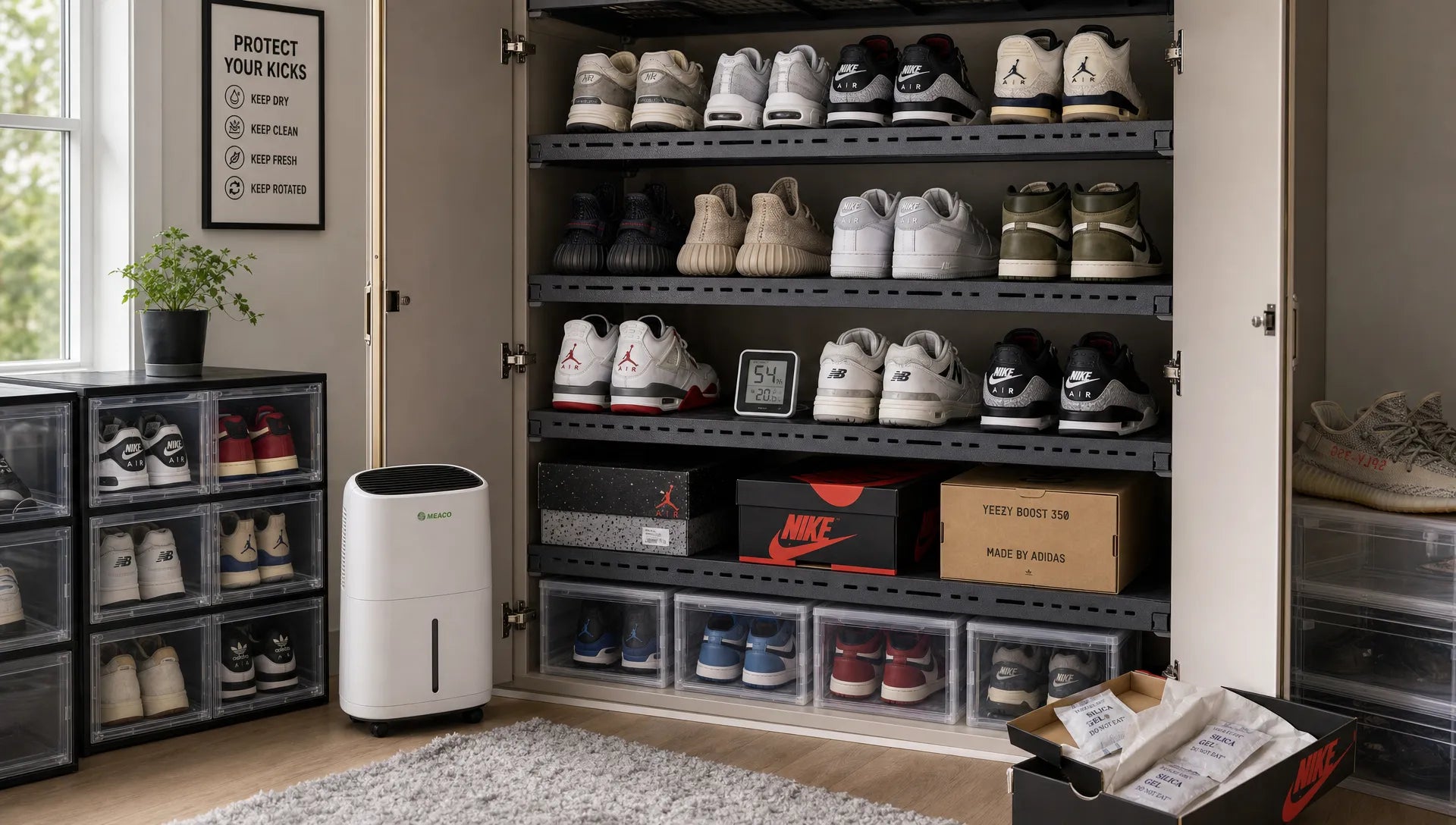 How to Store Sneakers Properly in NZ’s Humid Weather
