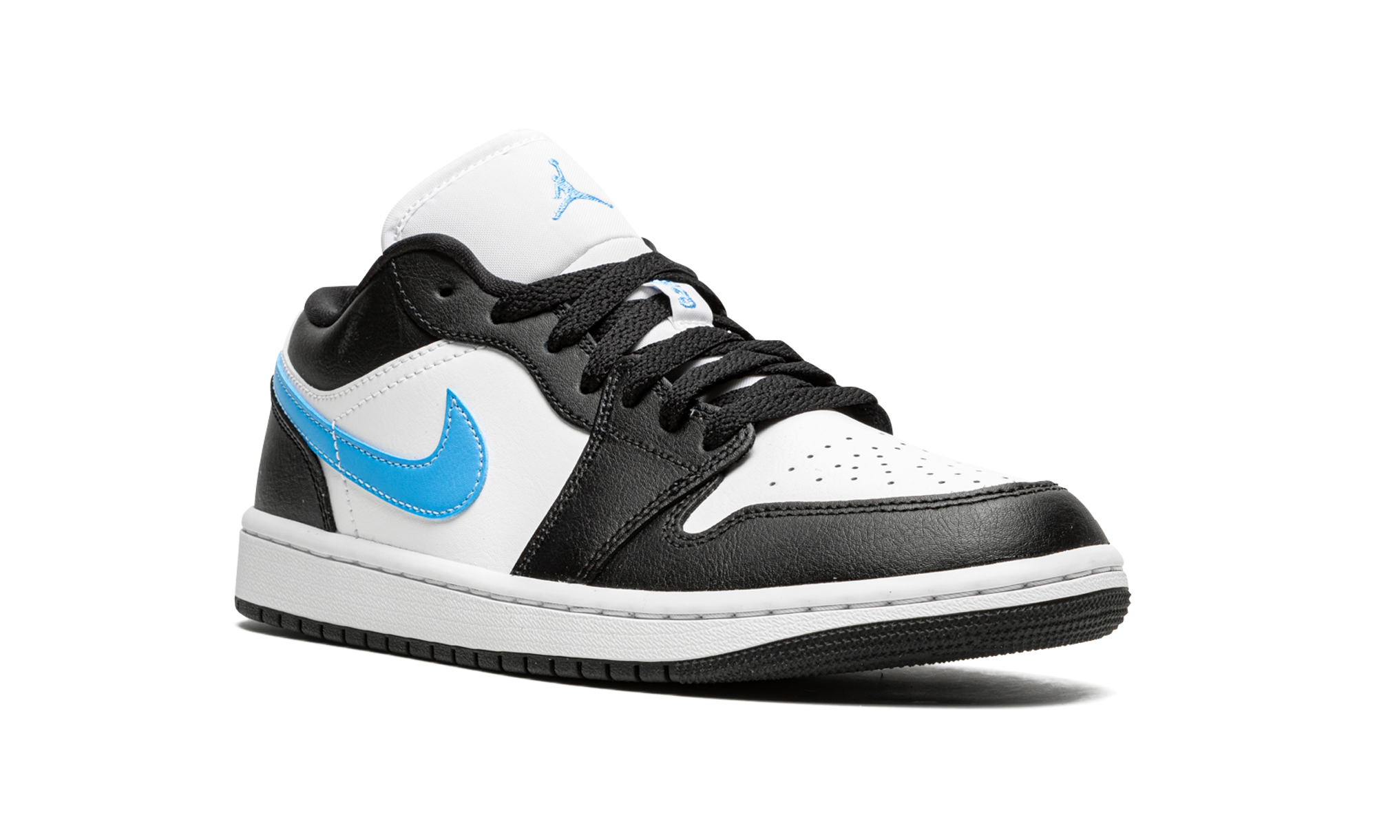 Jordan 1 Low Black University Blue White (Women's)