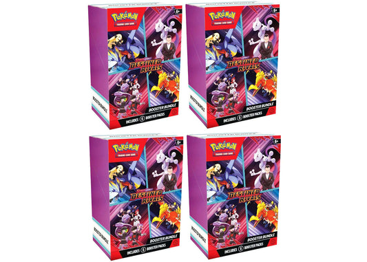 Pokemon Destined Rivals Booster Bundle 4x Lot 2025 Pokémon Scarlet & Violet