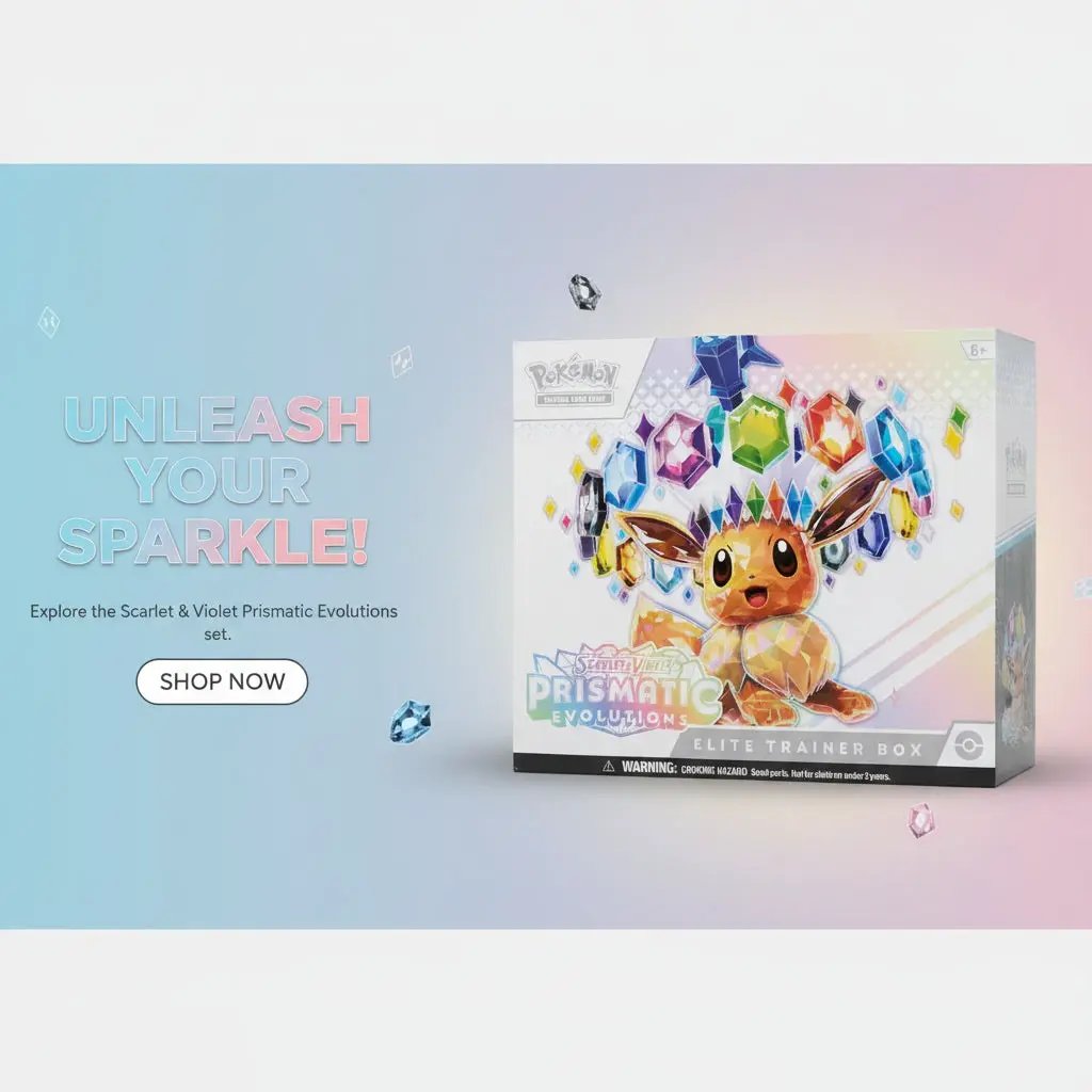 Pokemon Prismatic Evolutions Elite Trainer Box Pokémon Scarlet & Violet by Pokemon