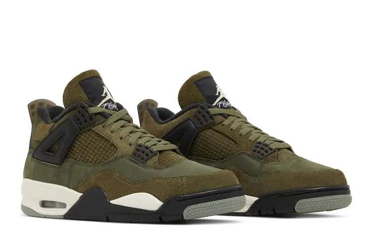 Jordan 4 Retro SE Craft Medium Olive by Jordan