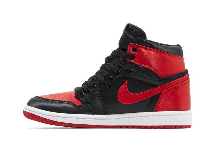 Jordan 1 Retro High OG Satin Bred (Women's) by Jordan
