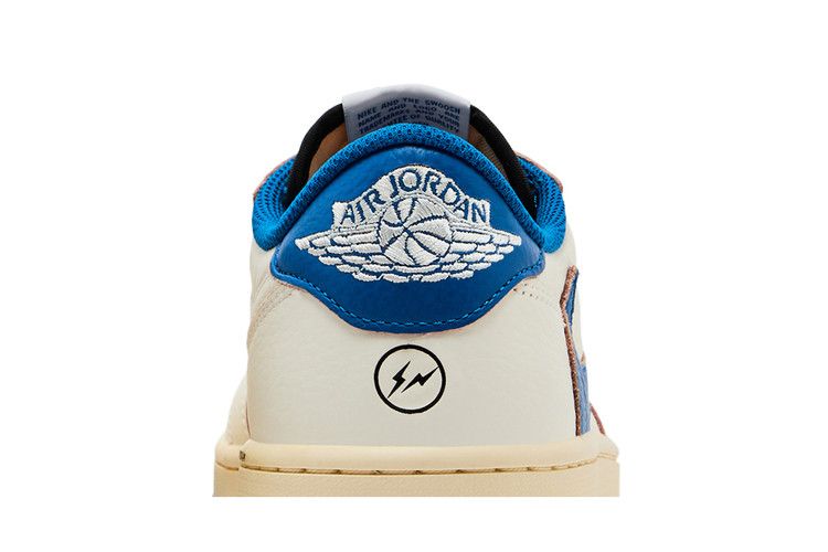 Jordan 1 Retro Low OG SP Fragment x Travis Scott Sail Military Blue