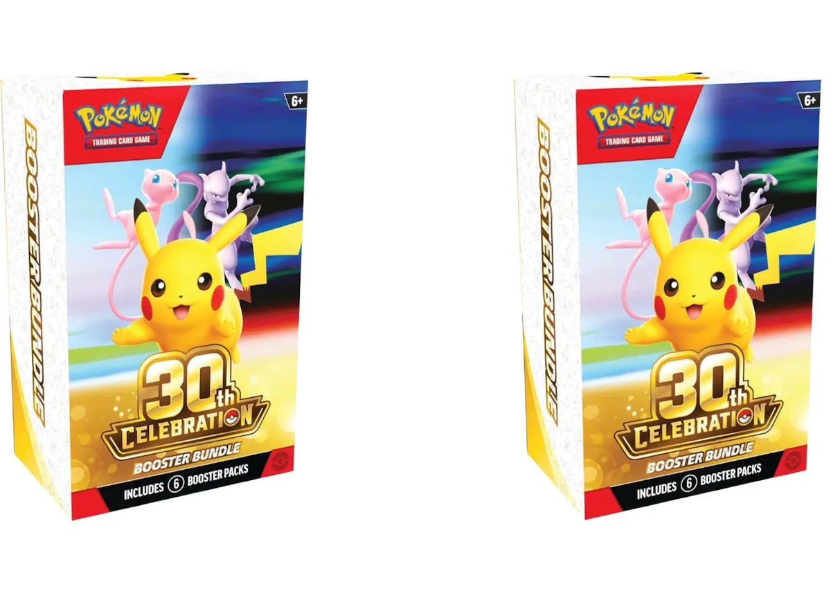 2026 Pokémon Mega Evolution 30th Celebration Booster Bundle 2x Lot by Pokemon