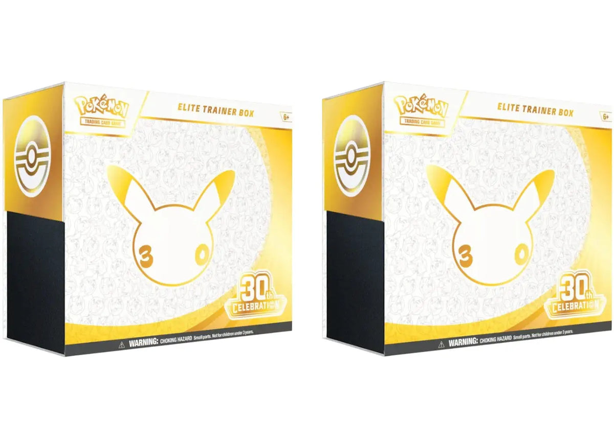 2026 Pokémon Mega Evolution 30th Celebration Elite Trainer Box 2x Lot by Pokemon