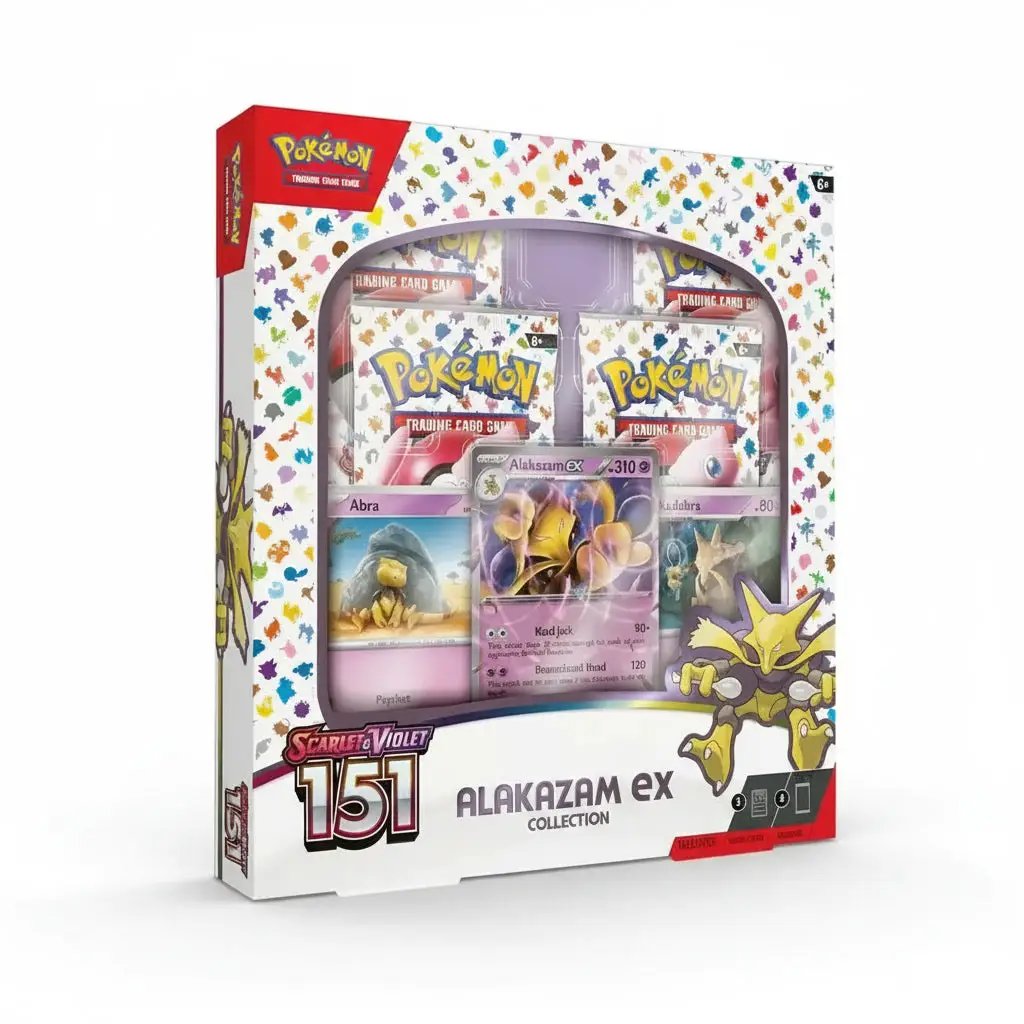2023 Pokèmon Scarlet & Violet 151 Alakazam ex Box by Pokemon